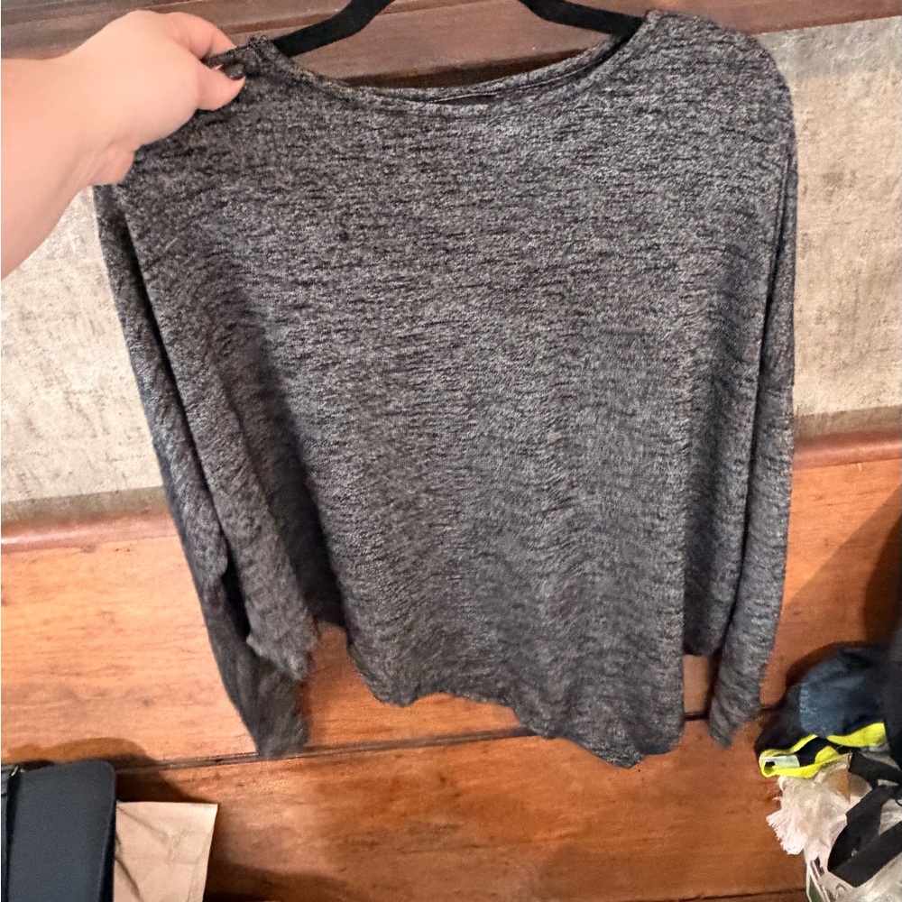 Wilfred Charcoal Knit Top